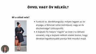 9. Övvel vagy öv nélkül