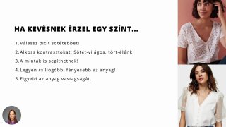 9. További hasznos szín-tippek