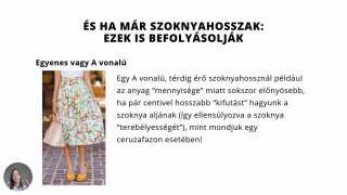 7. Szoknya hossz és fazon